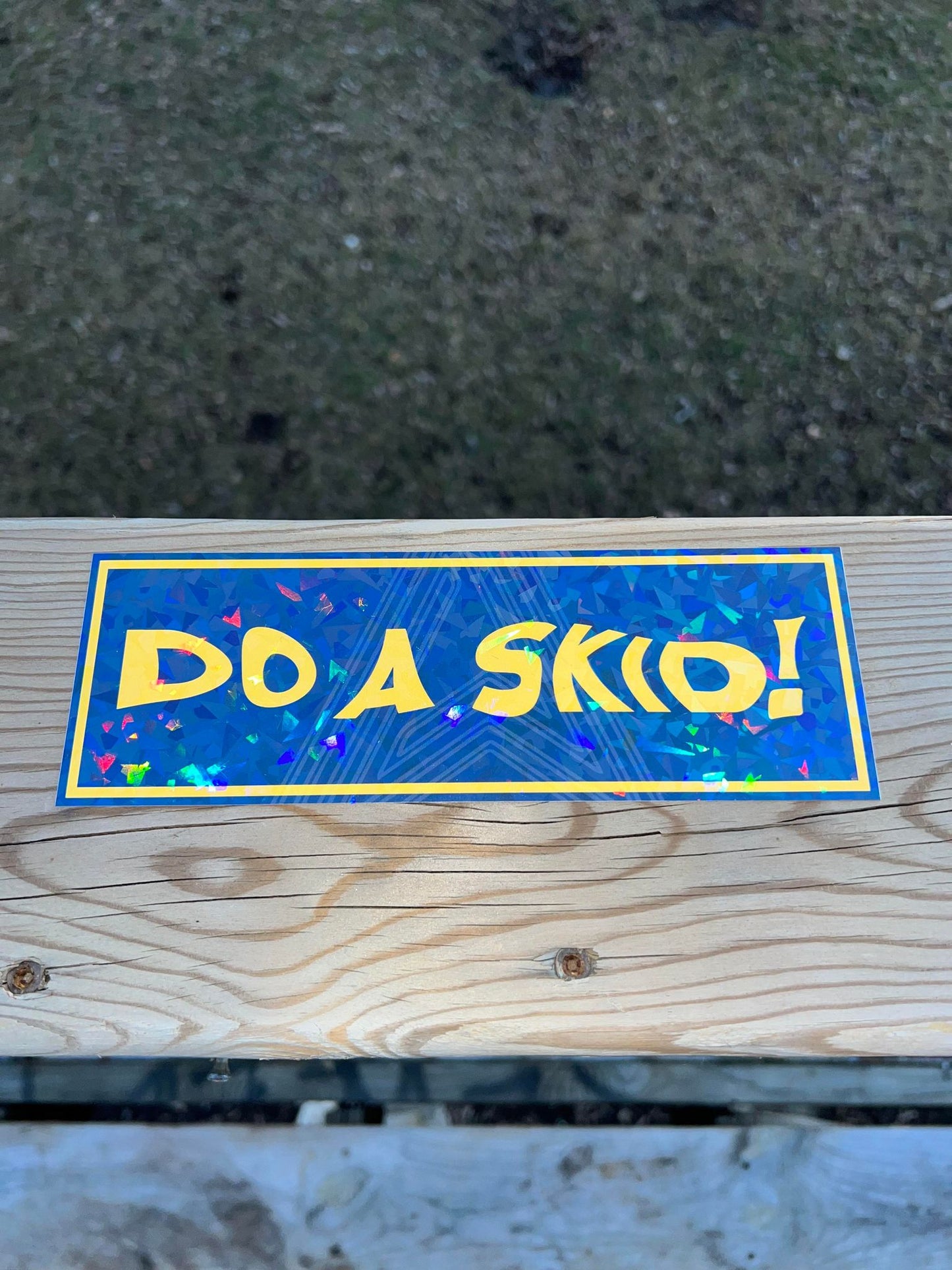 "Do A Skid!" Slap Sticker