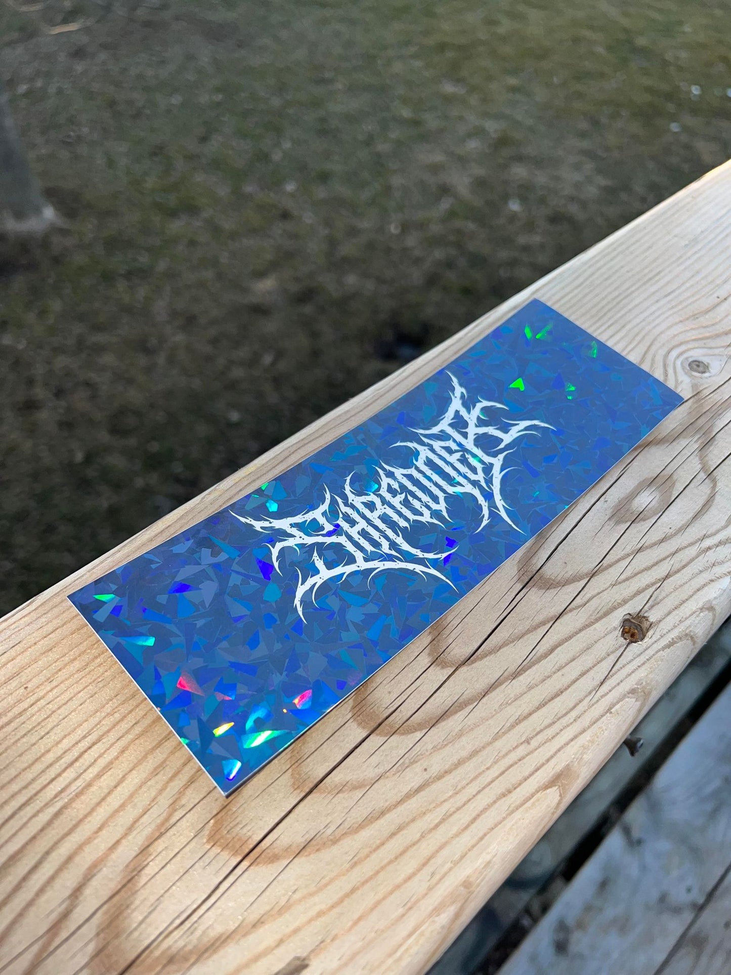 "Shredder" Slap Sticker