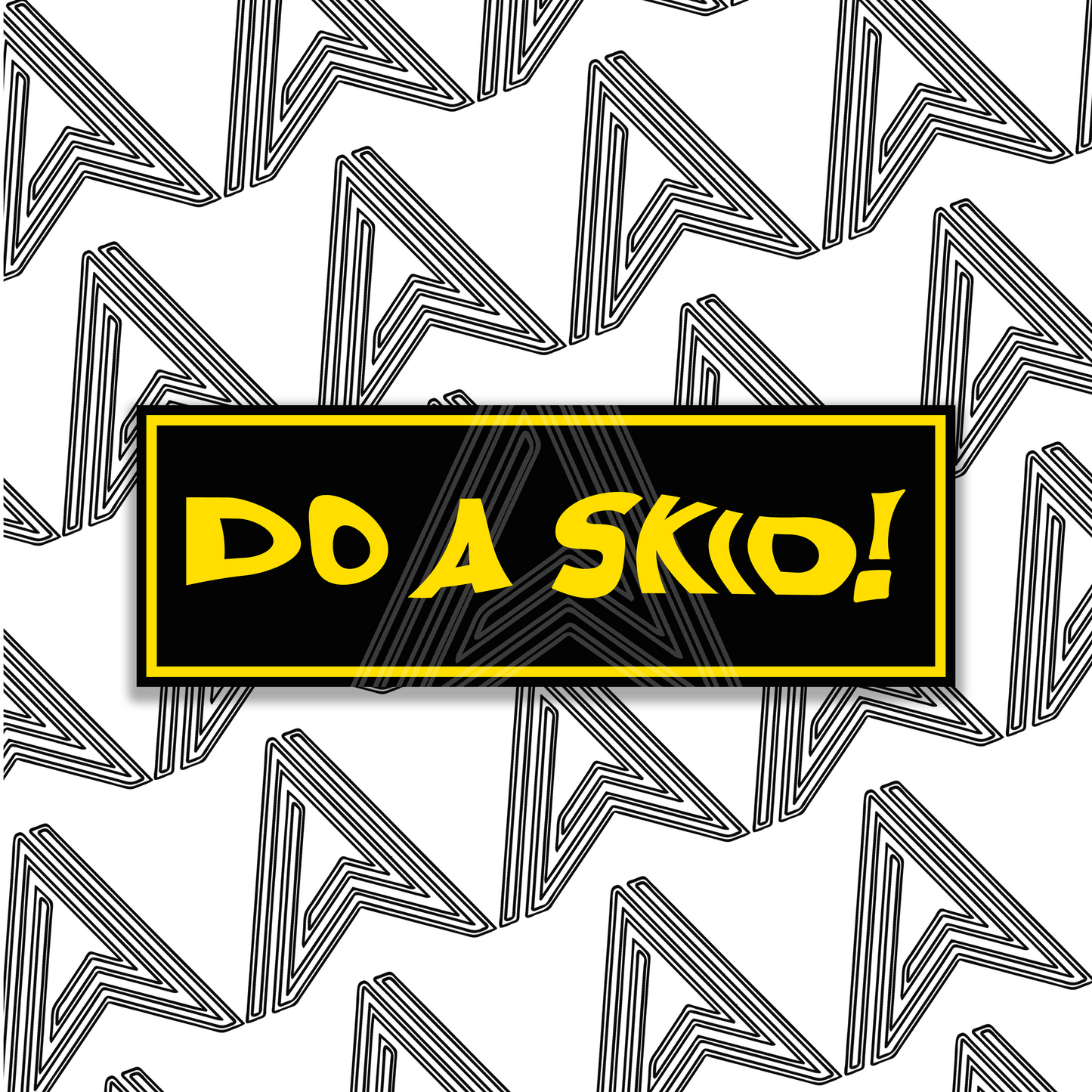 "Do A Skid!" Slap Sticker