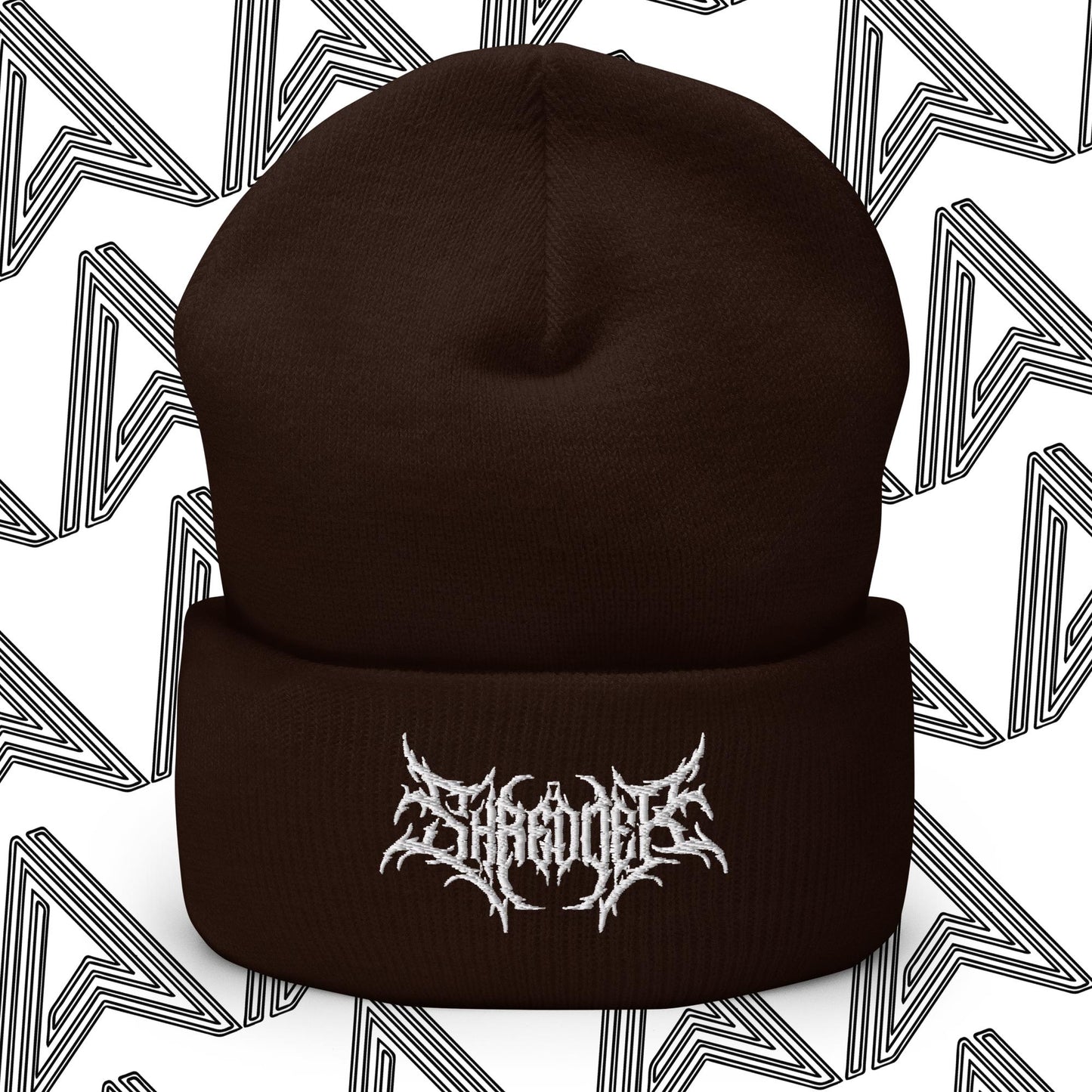 "Shredder" Embroidered Beanie