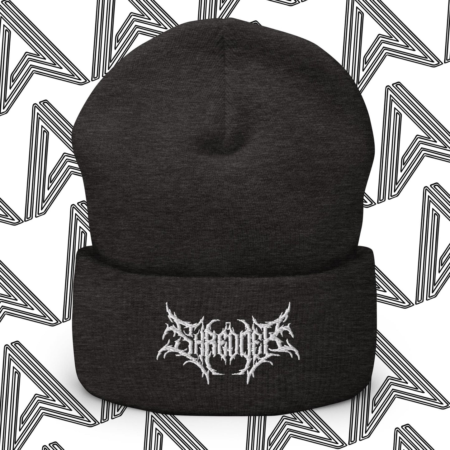 "Shredder" Embroidered Beanie