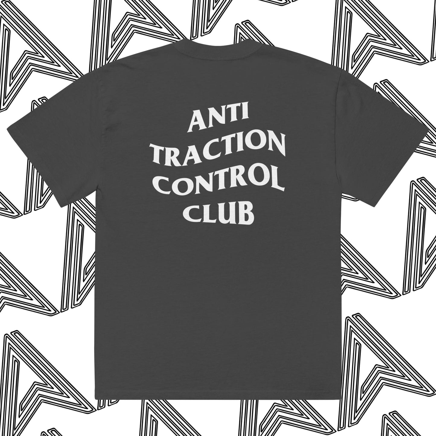 "Anti Traction Control Club" Oversized Faded T-Shirt