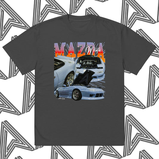 "Austin Mazda Miata" Oversized faded t-shirt