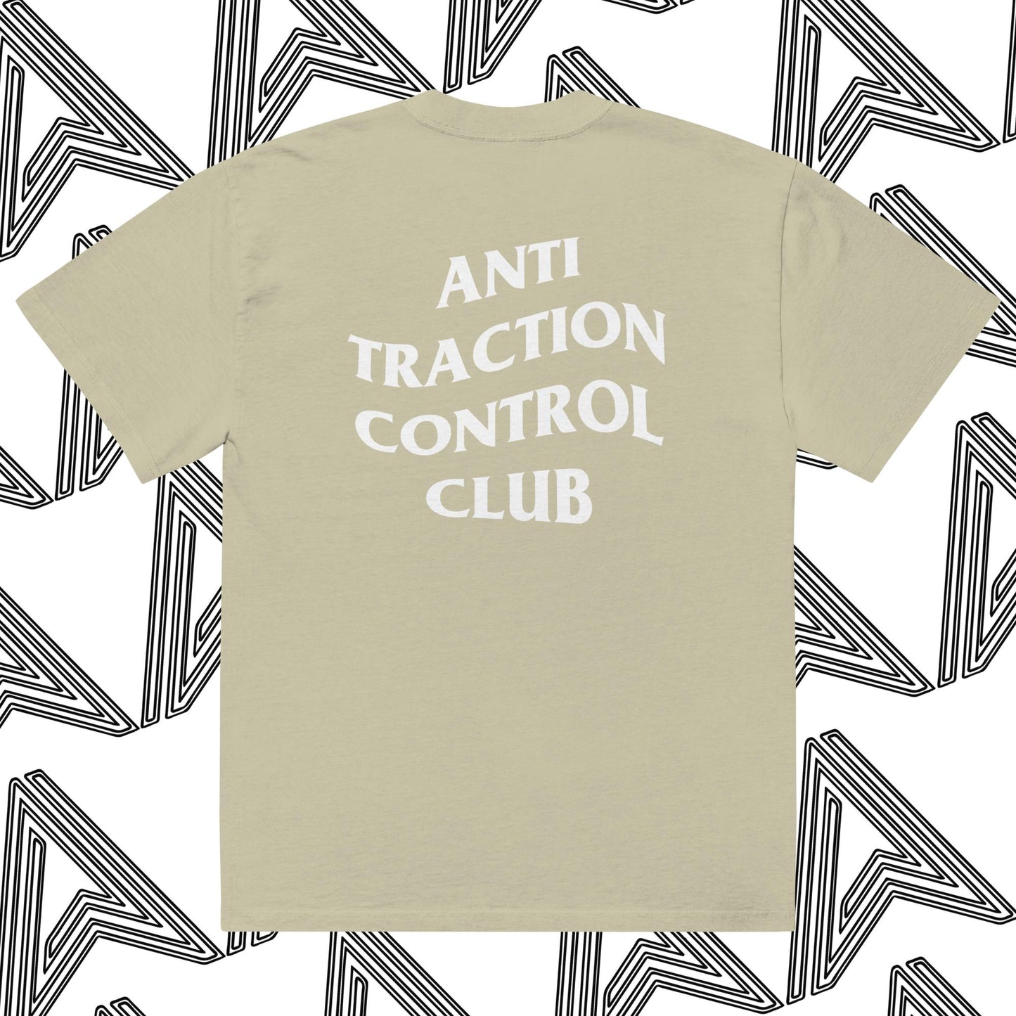 "Anti Traction Control Club" Oversized Faded T-Shirt