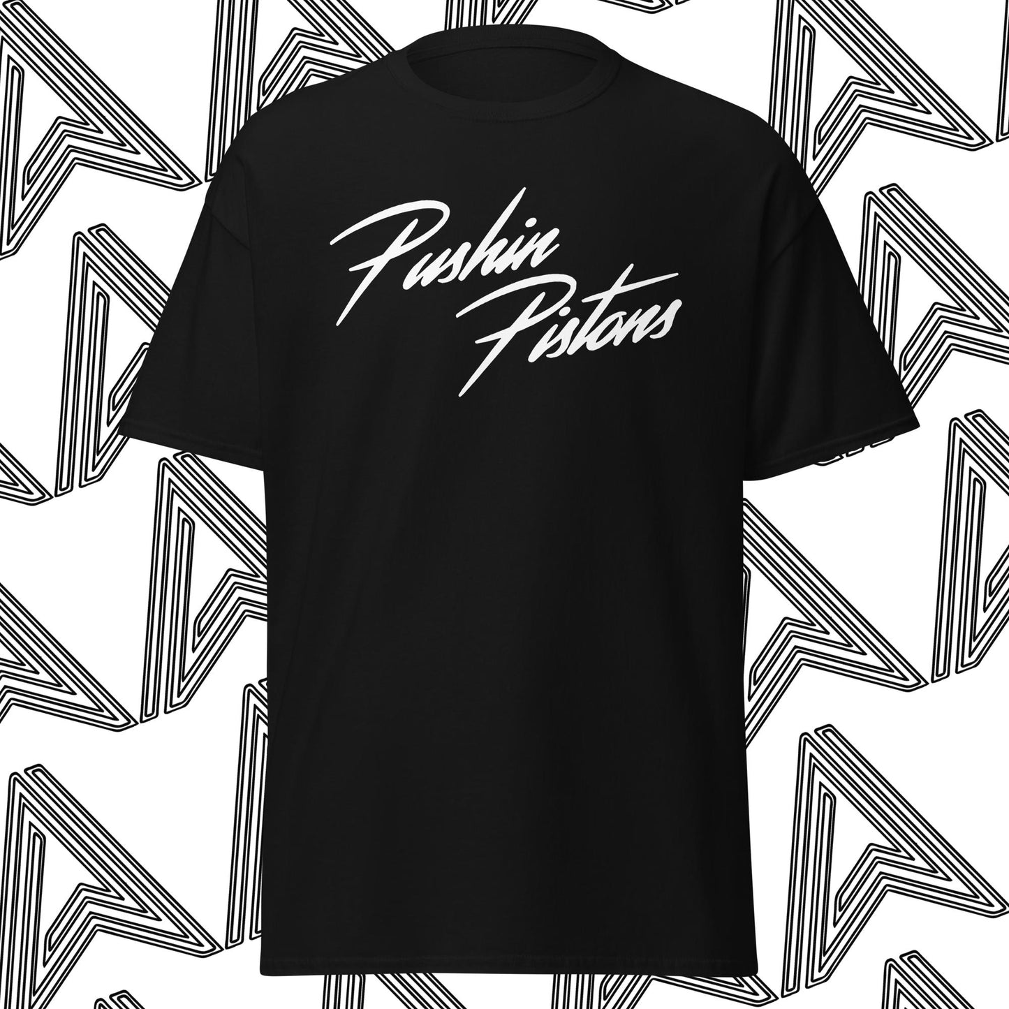 "Pushin Pistons White" T-Shirt