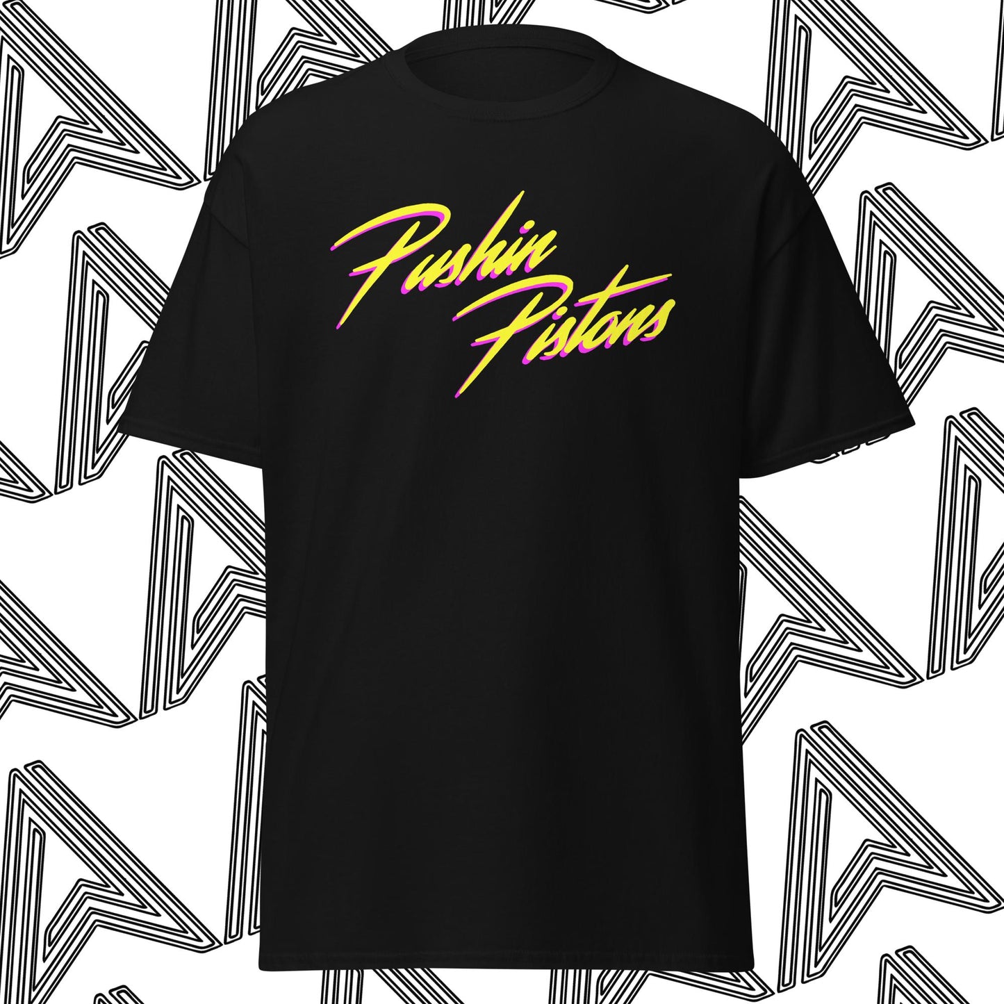 "Pushin Pistons Retro" T-Shirt