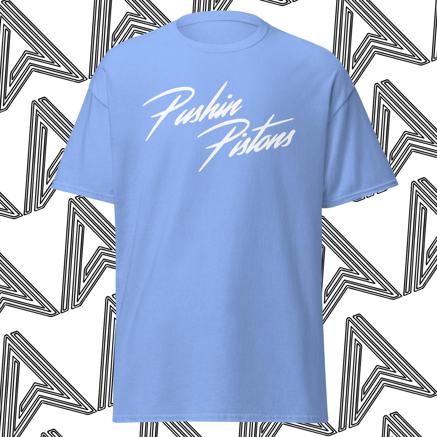 "Pushin Pistons White" T-Shirt