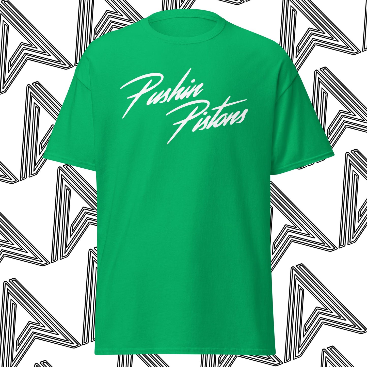 "Pushin Pistons White" T-Shirt