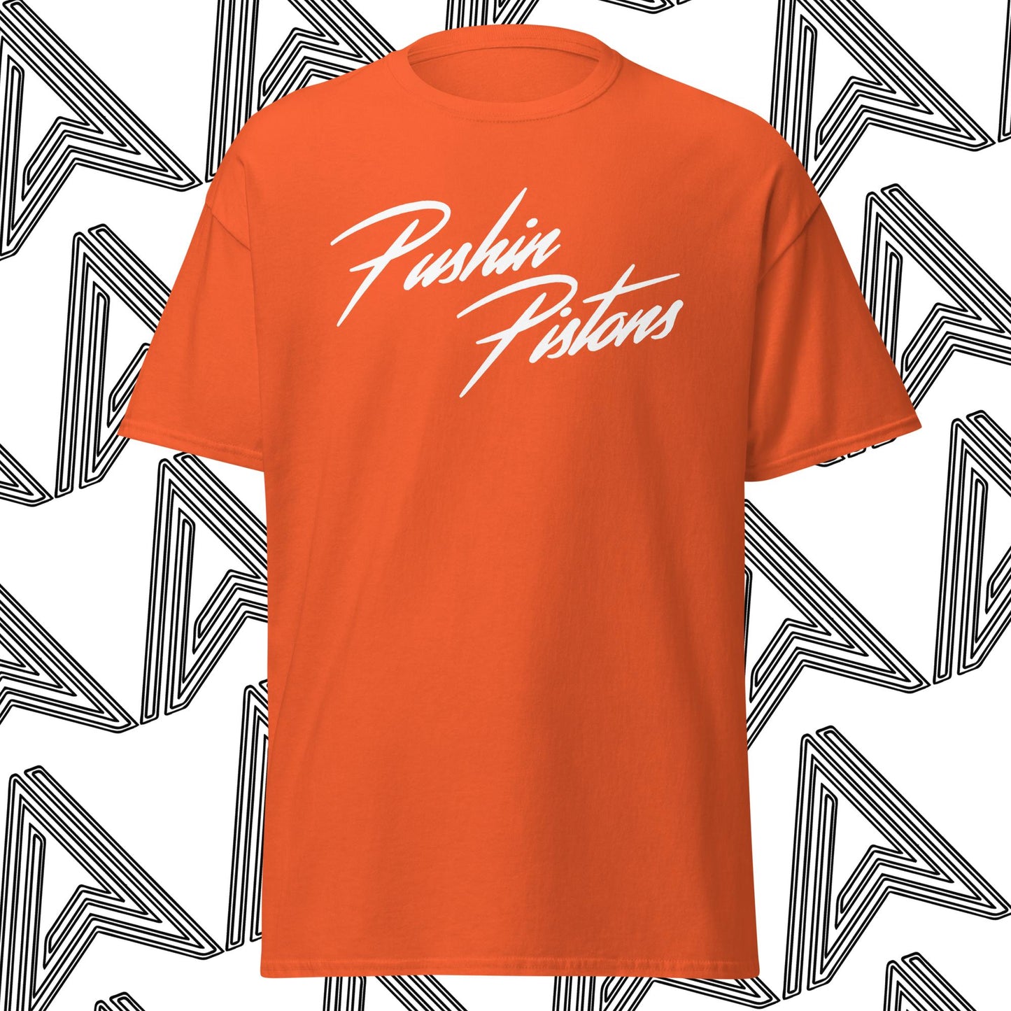 "Pushin Pistons White" T-Shirt