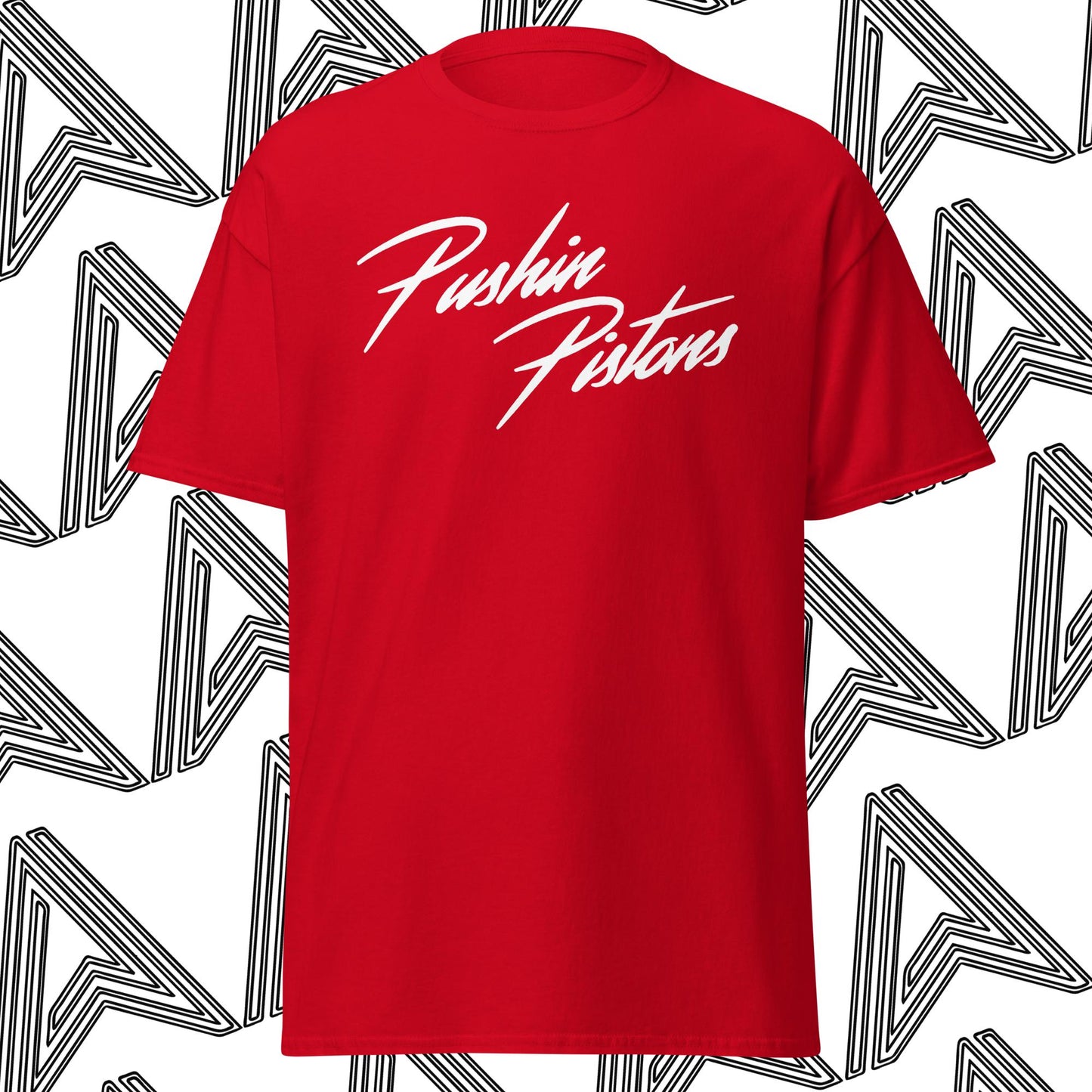 "Pushin Pistons White" T-Shirt