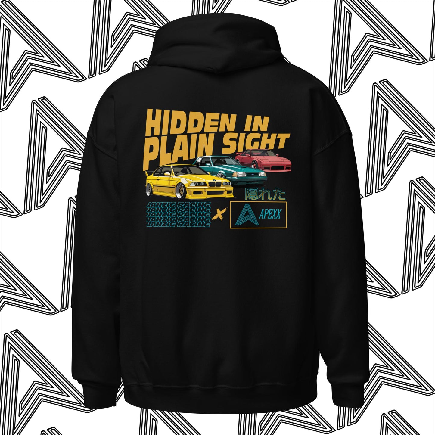 Janzig Racing x Apexx "Hidden in plain sight" Hoodie