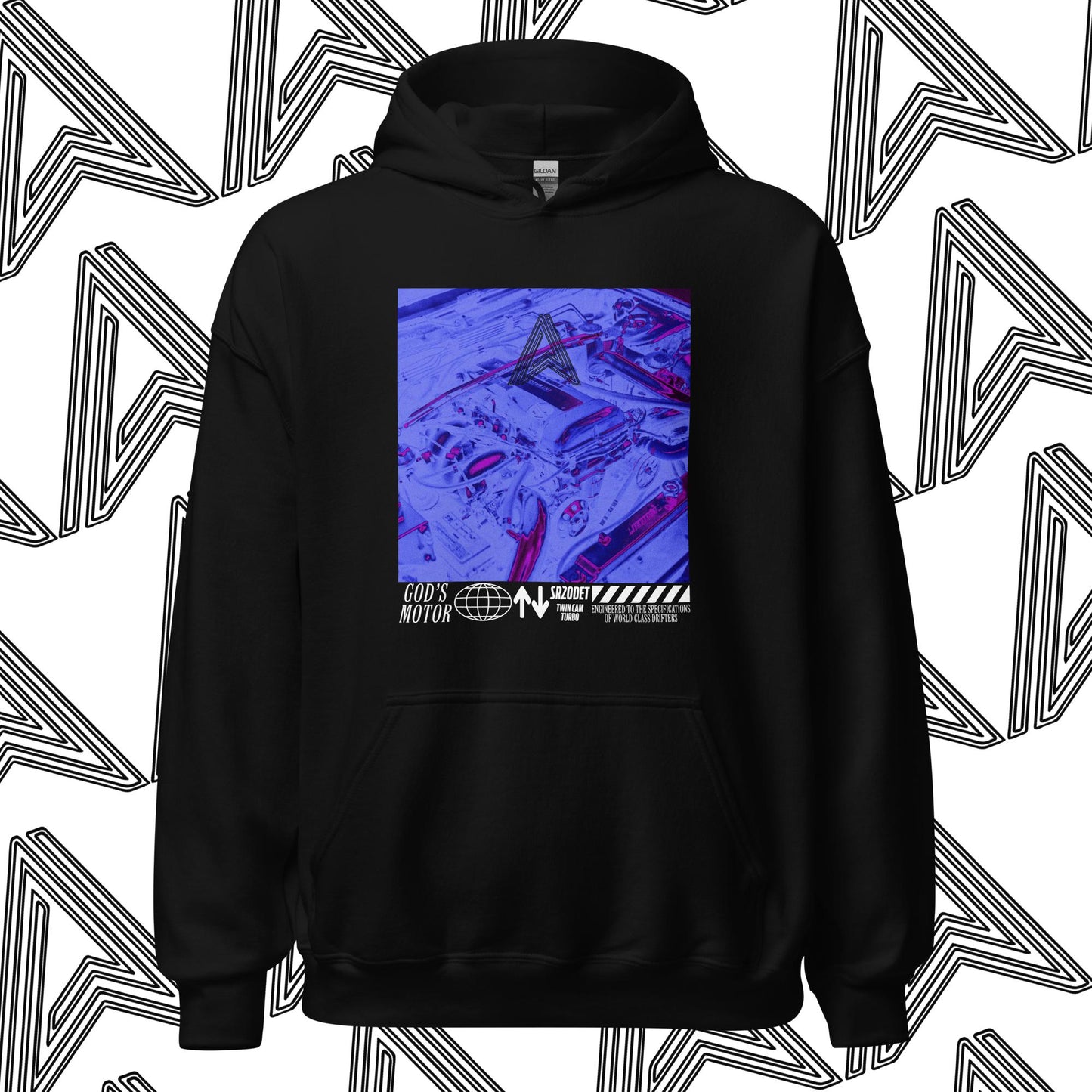 "God's Motor" Hoodie