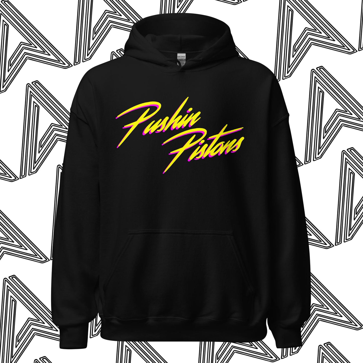 "Pushin Pistons Retro" Hoodie