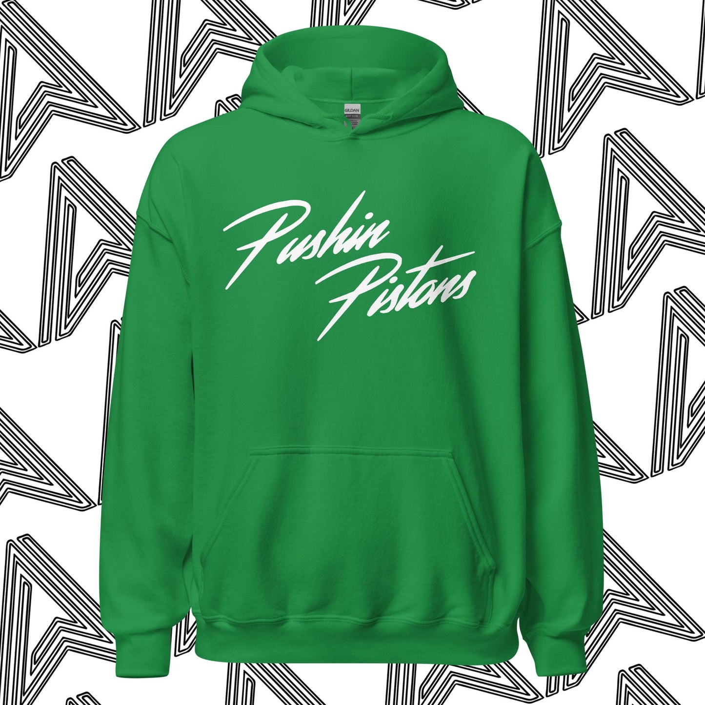 "Pushin Pistons White" Hoodie