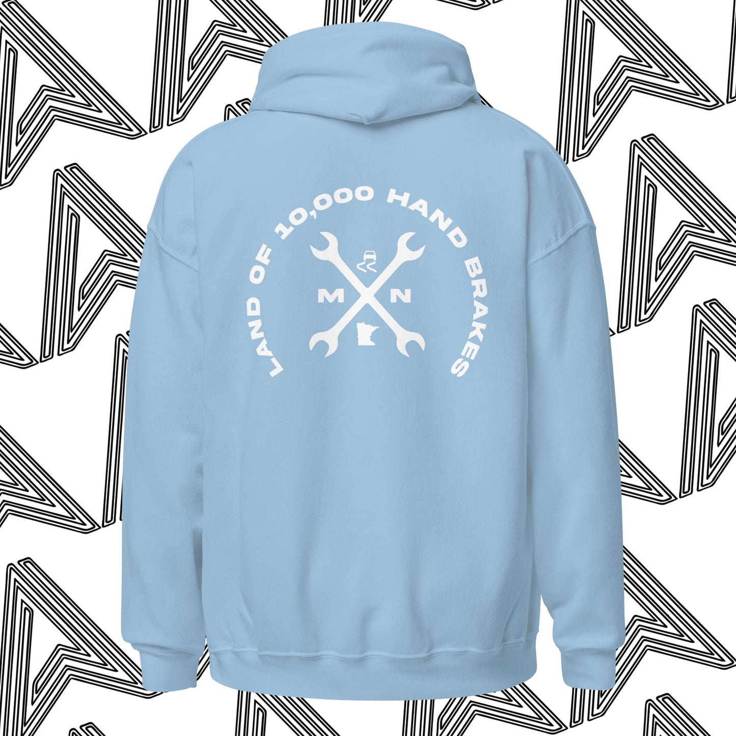 "Land Of 10,000 Hand Brakes" Hoodie