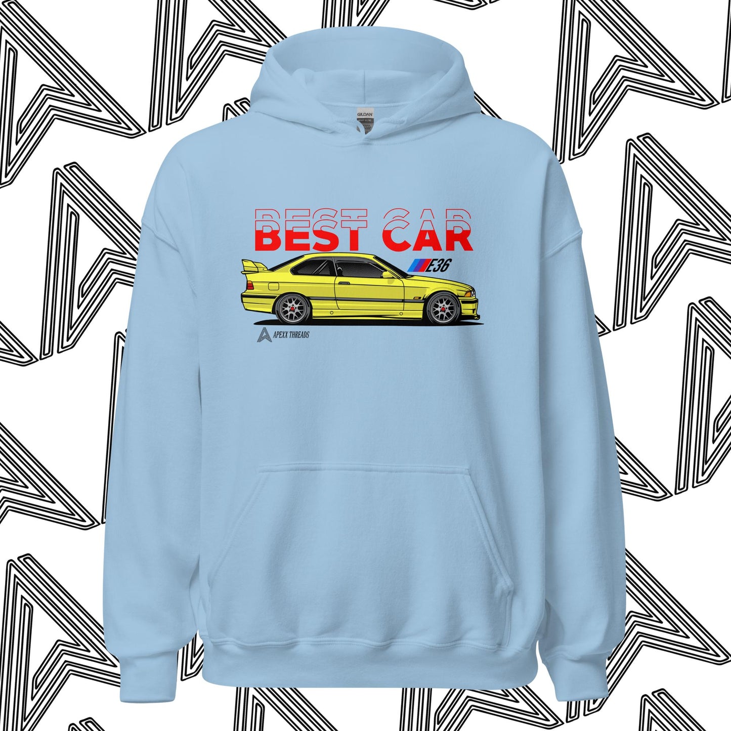 "E36 Best Car" Hoodie