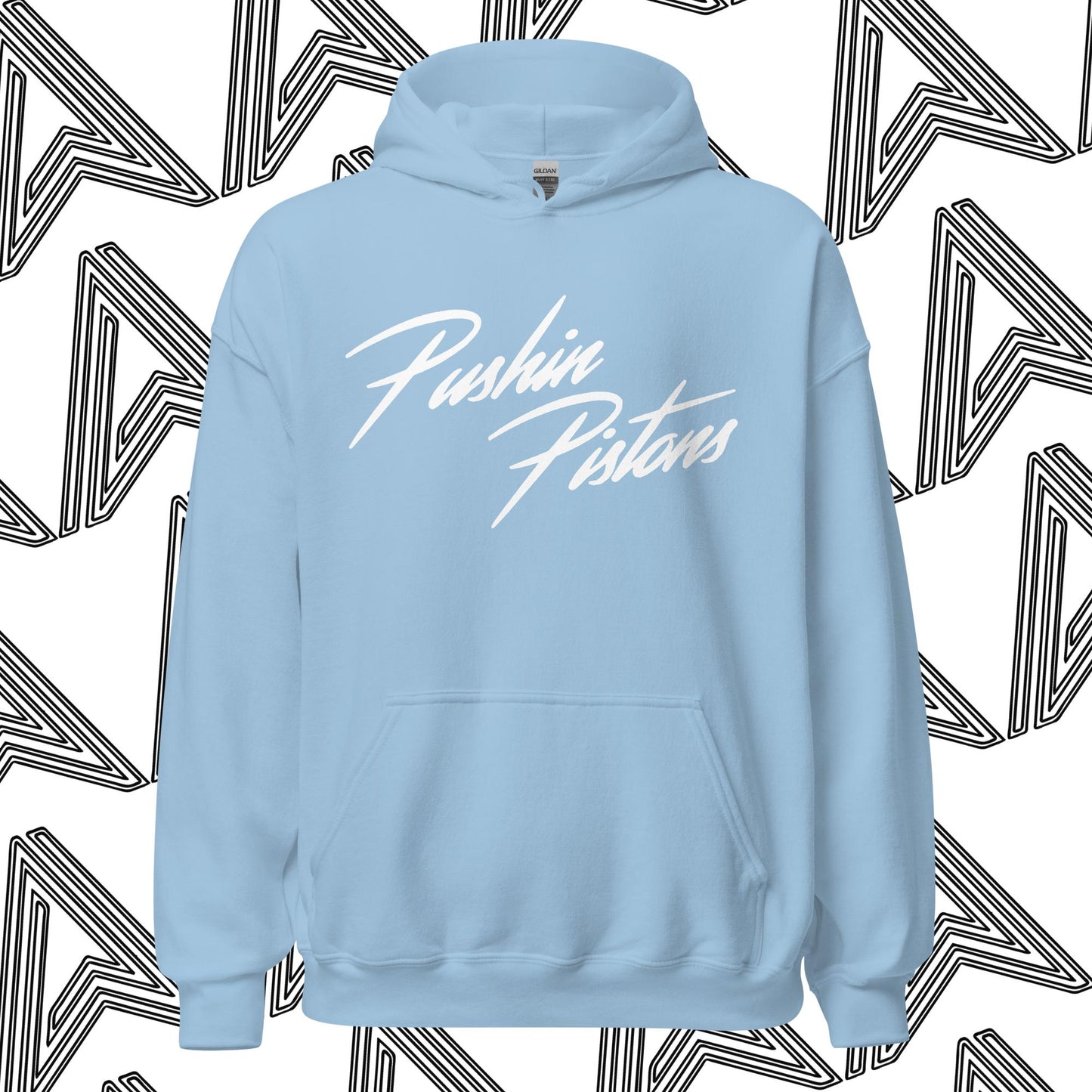 "Pushin Pistons White" Hoodie