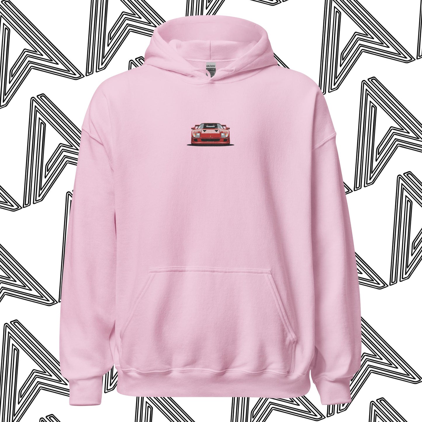 "F40" Embroidered Hoodie