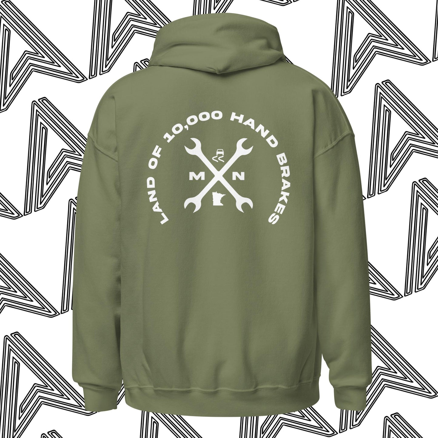 "Land Of 10,000 Hand Brakes" Hoodie