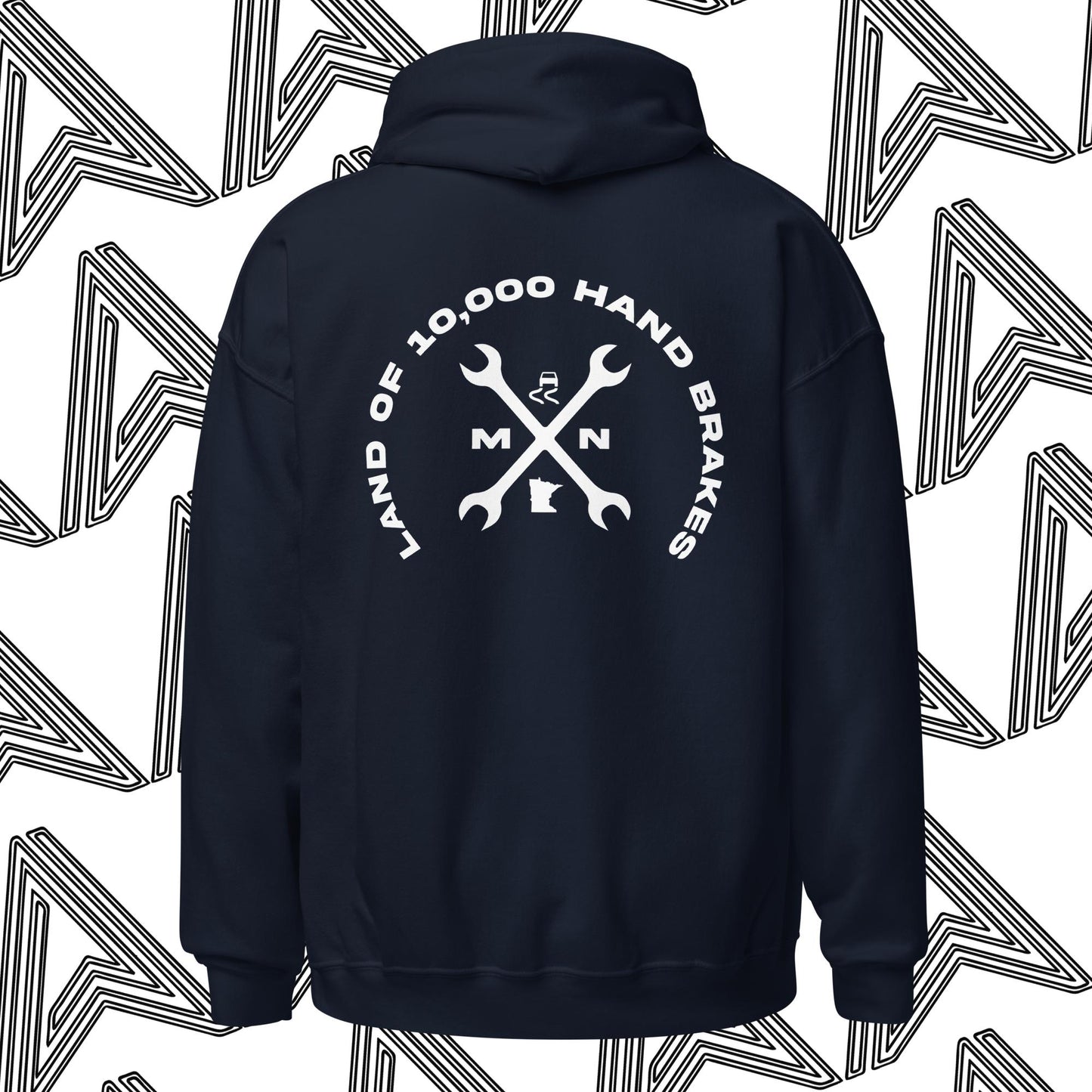 "Land Of 10,000 Hand Brakes" Hoodie