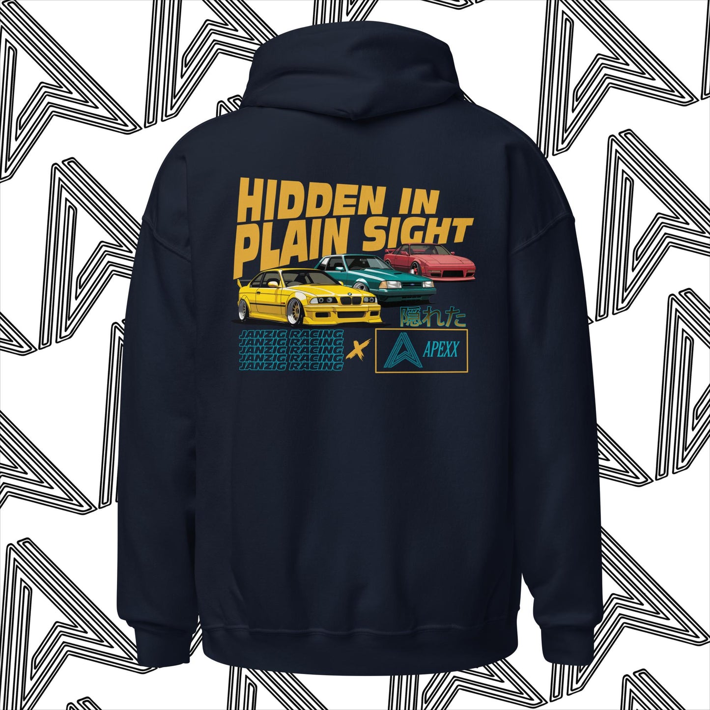 Janzig Racing x Apexx "Hidden in plain sight" Hoodie