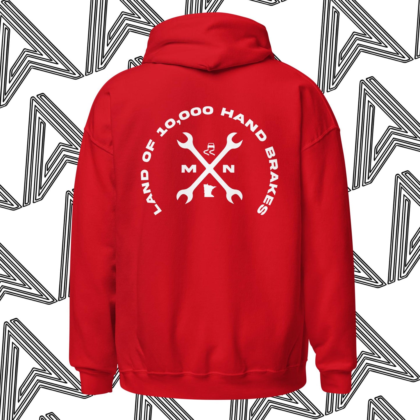 "Land Of 10,000 Hand Brakes" Hoodie