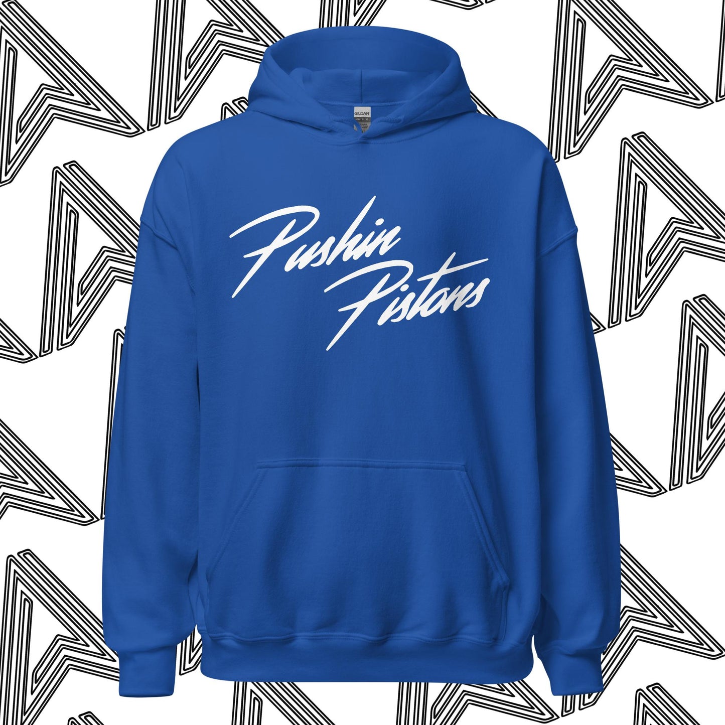 "Pushin Pistons White" Hoodie