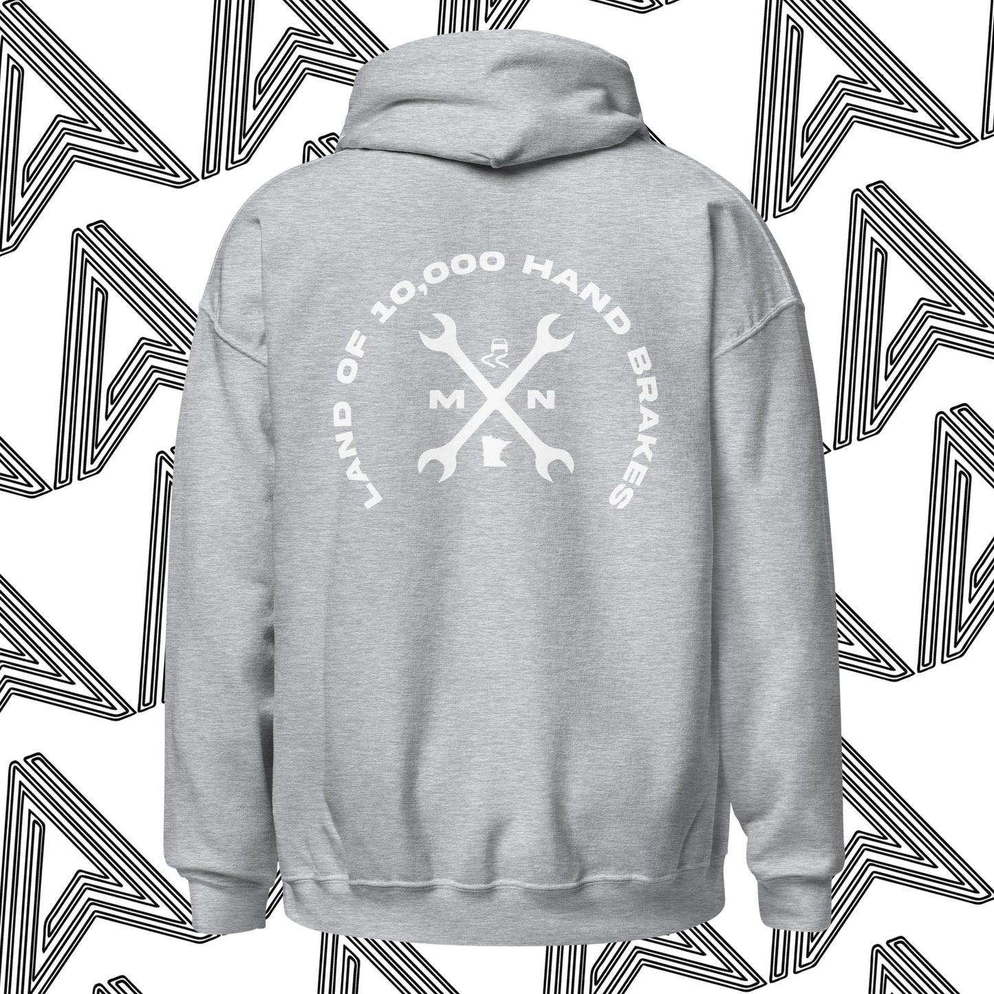 "Land Of 10,000 Hand Brakes" Hoodie