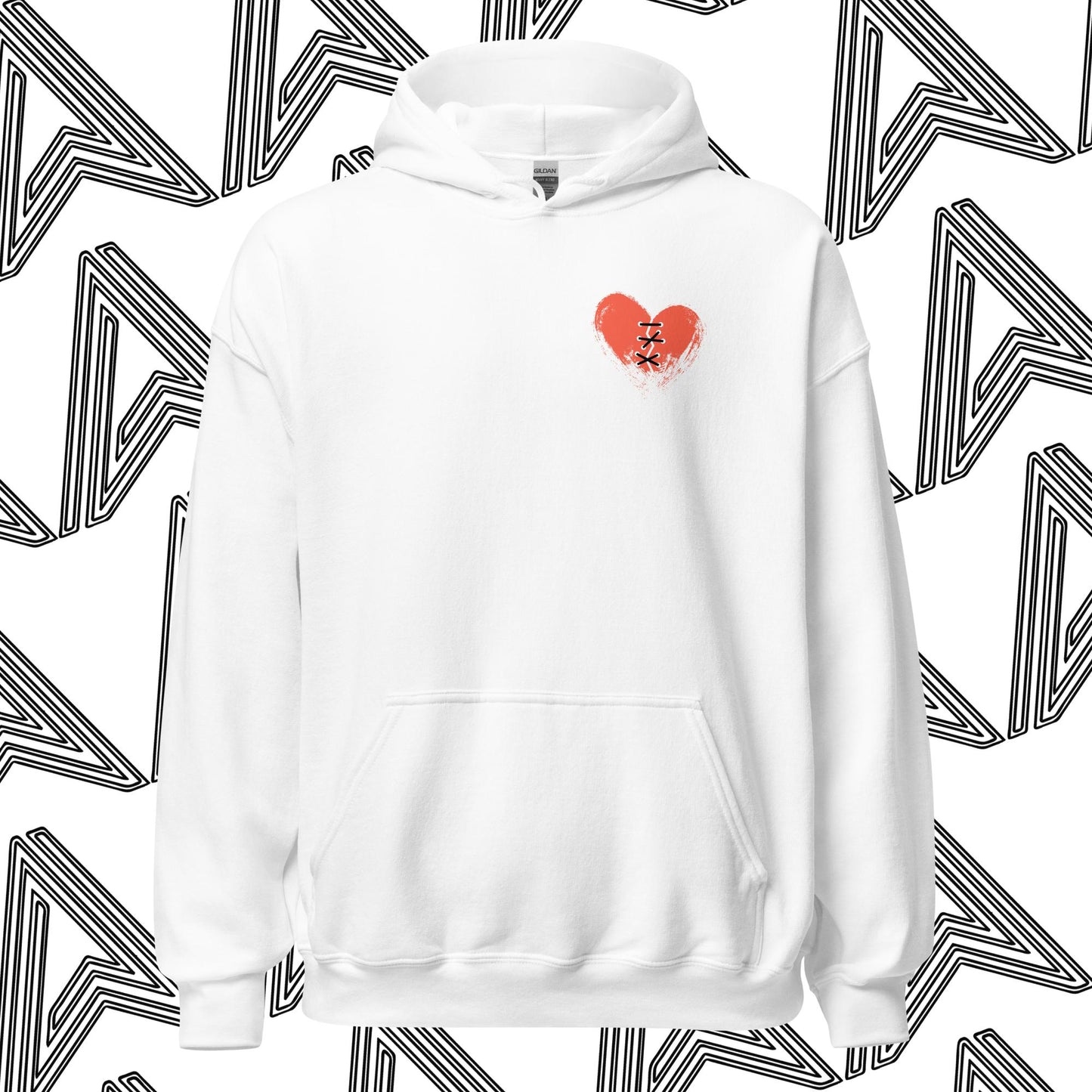 "Drift Stitch" Hoodie - White