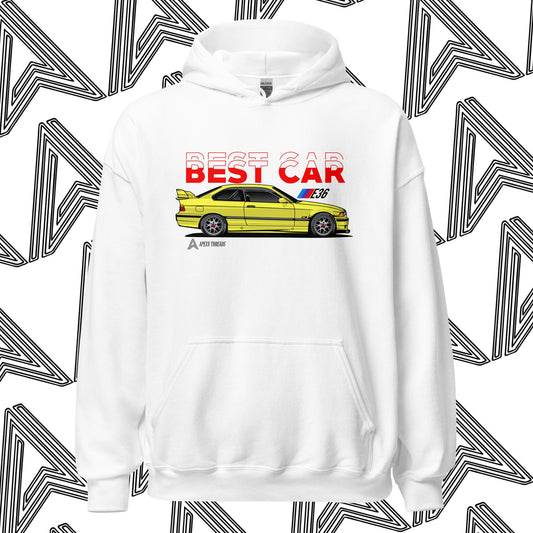 "E36 Best Car" Hoodie