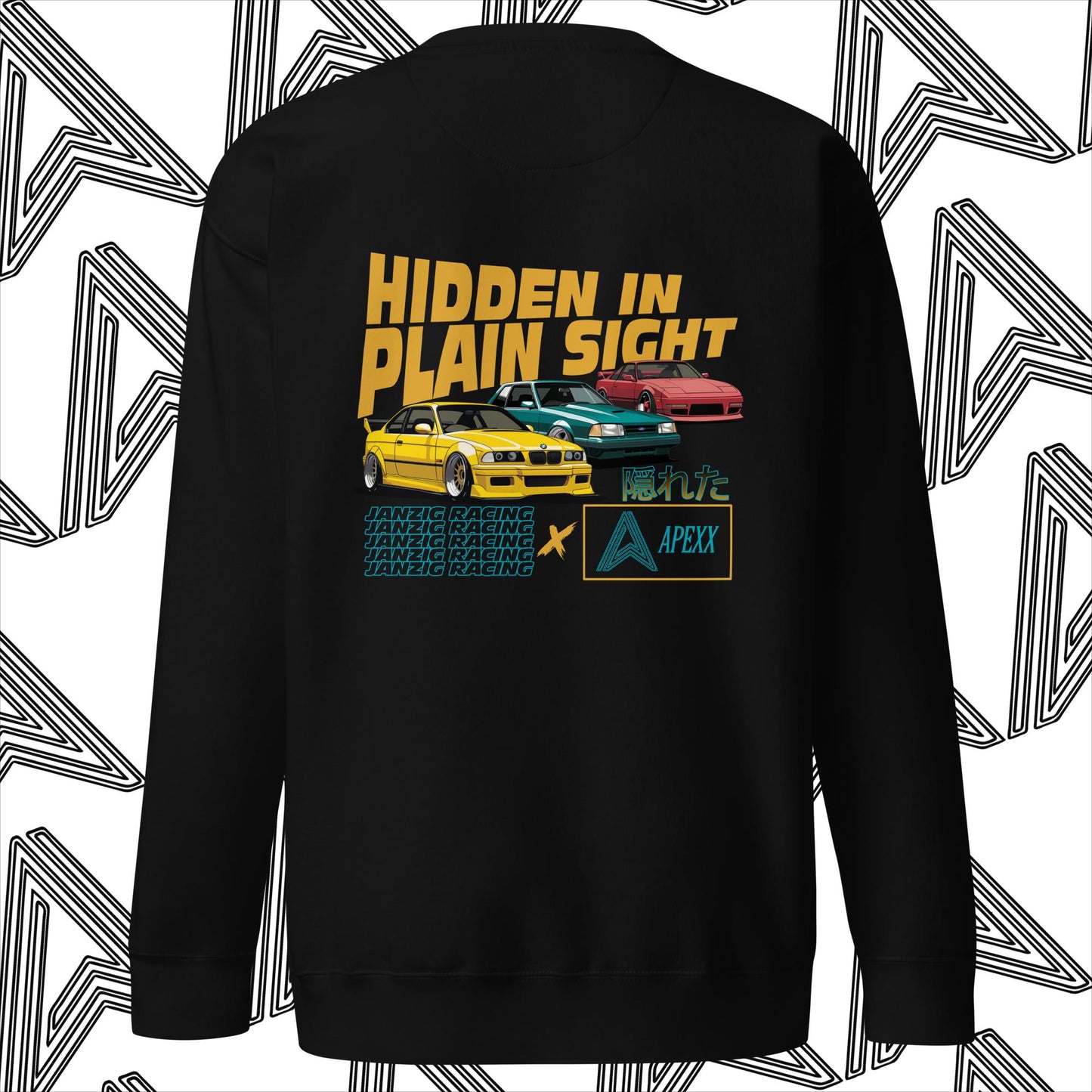 Janzig Racing x Apexx "Hidden in plain sight" Crewneck Sweatshirt