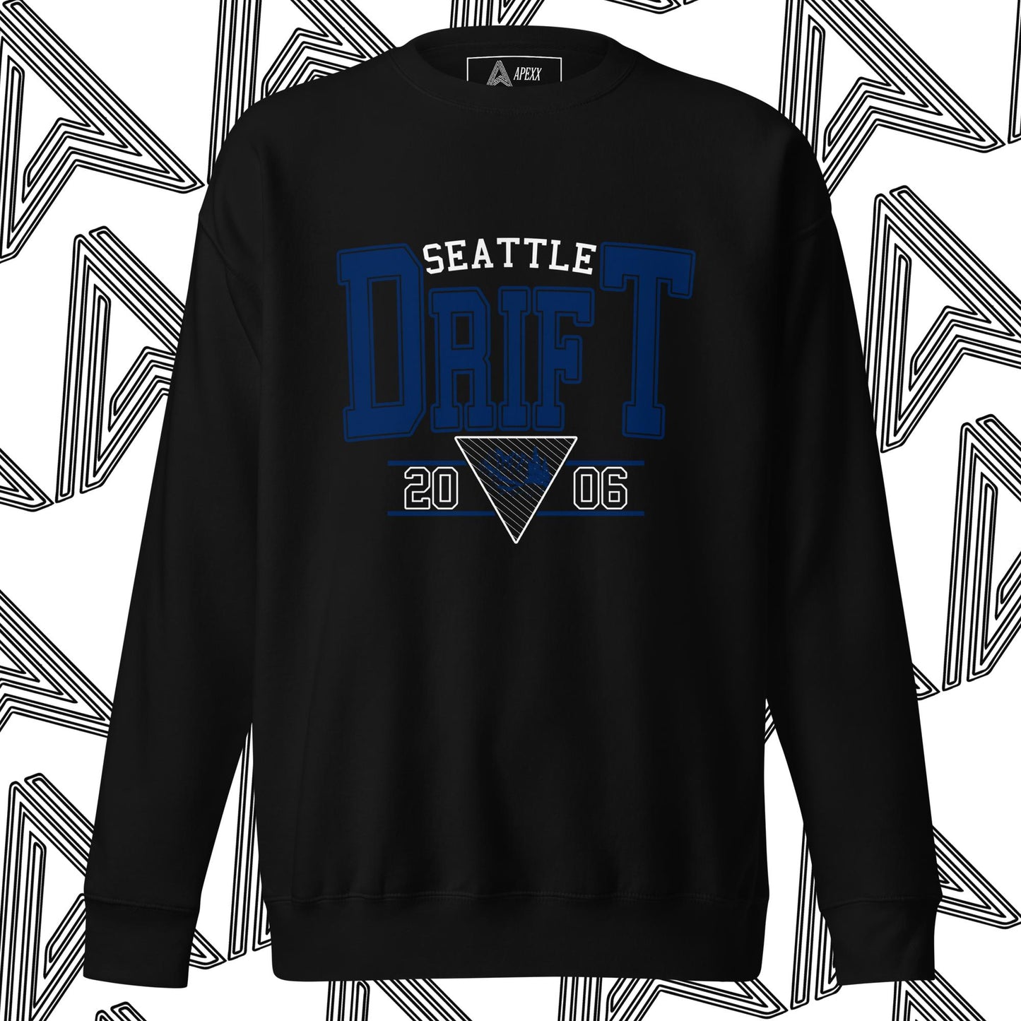 "Seattle Drift" Crewneck Sweatshirt