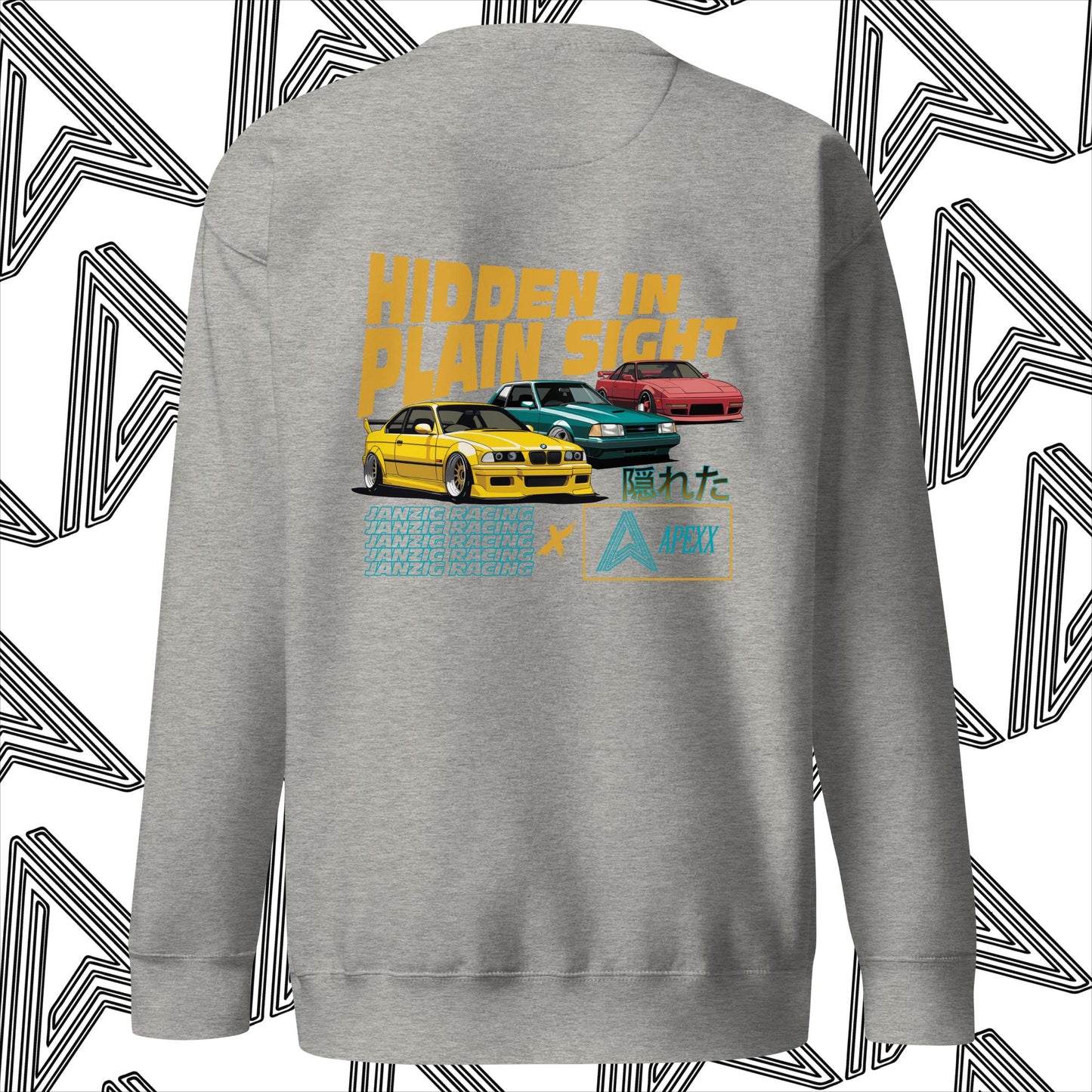 Janzig Racing x Apexx "Hidden in plain sight" Crewneck Sweatshirt