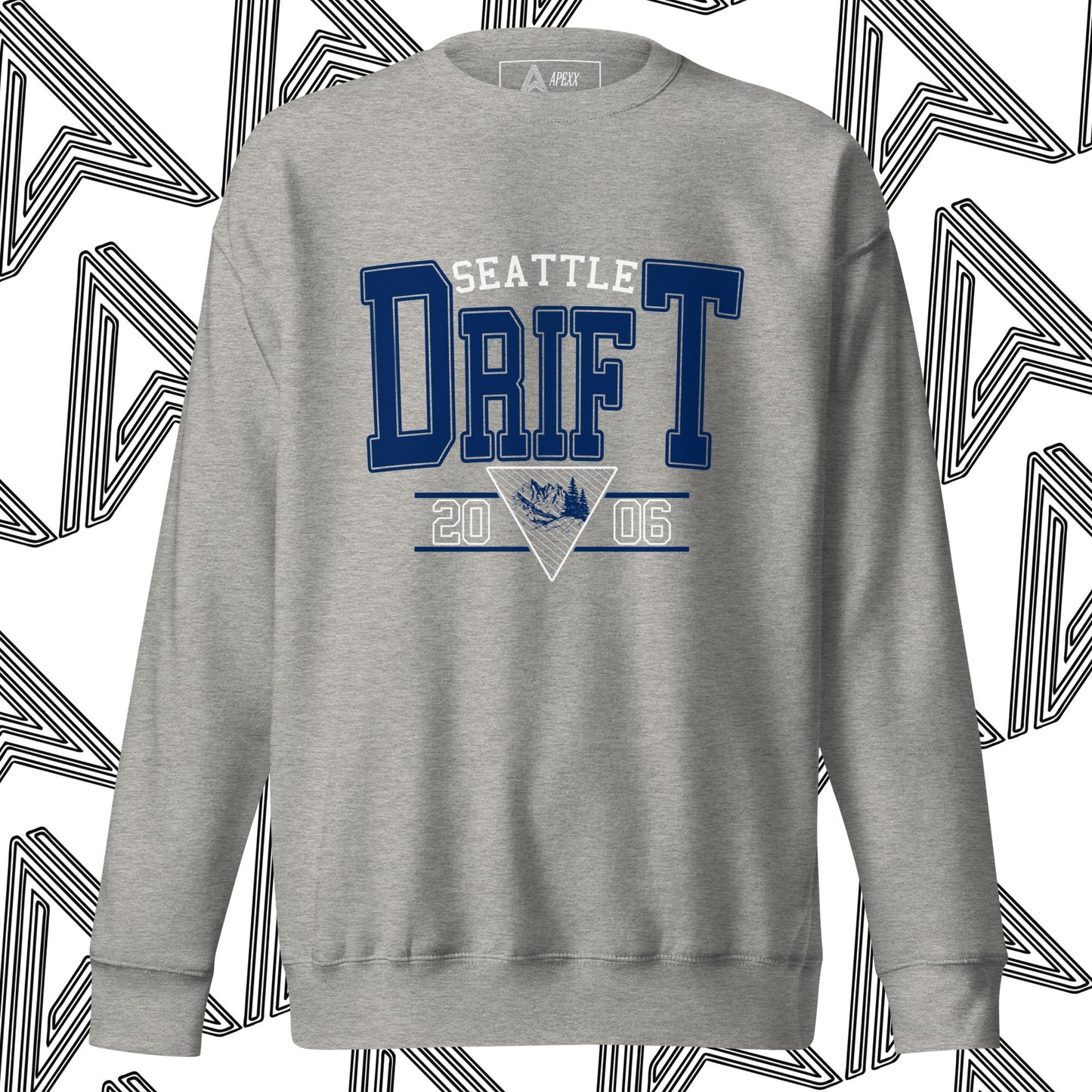 "Seattle Drift" Crewneck Sweatshirt