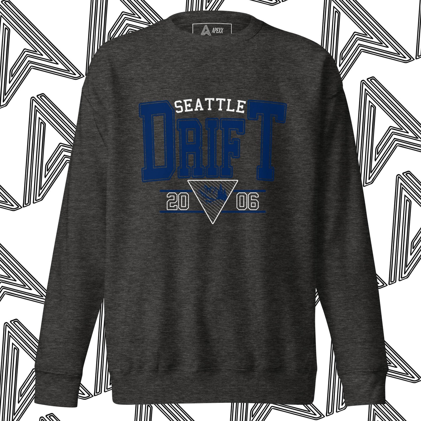 "Seattle Drift" Crewneck Sweatshirt