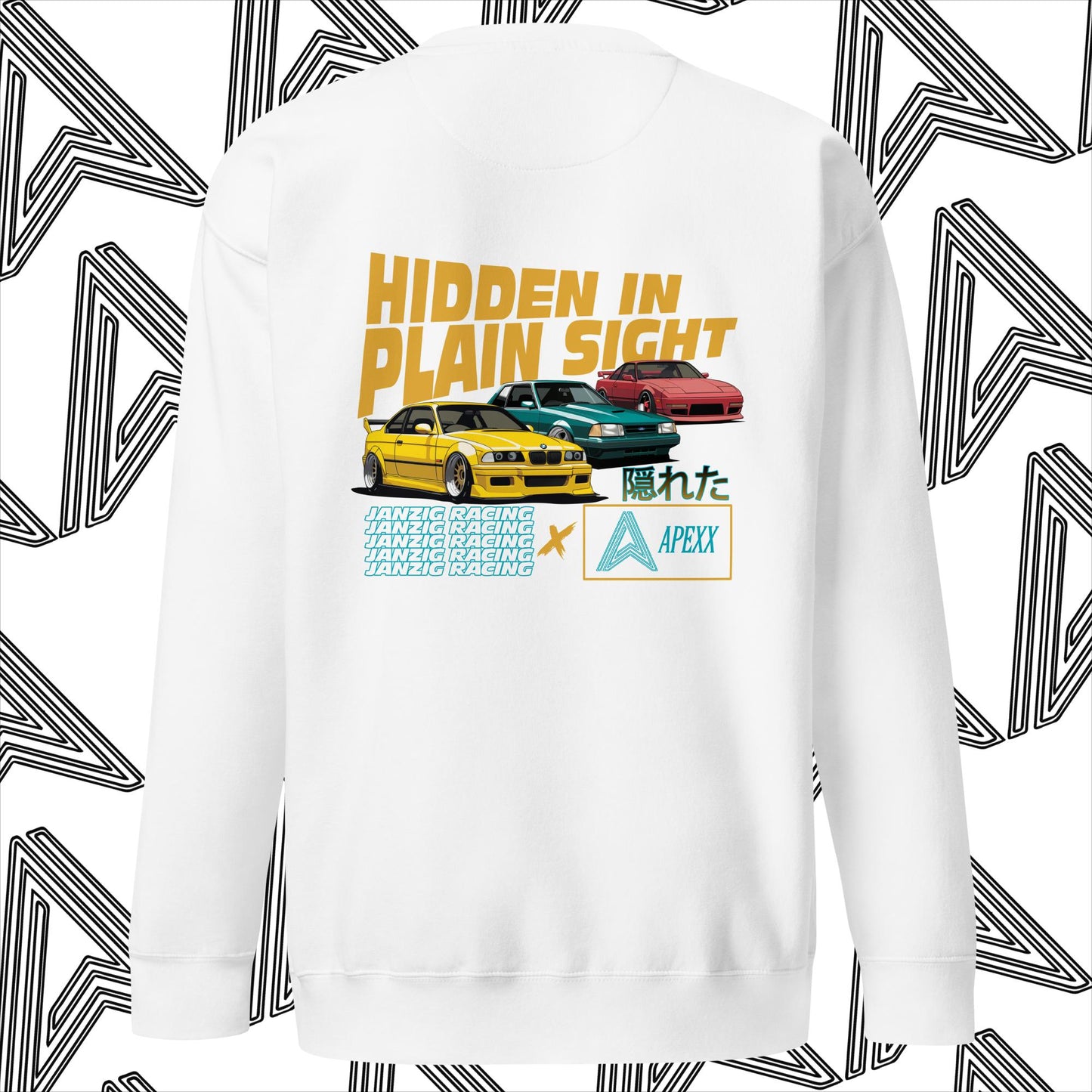 Janzig Racing x Apexx "Hidden in plain sight" Crewneck Sweatshirt