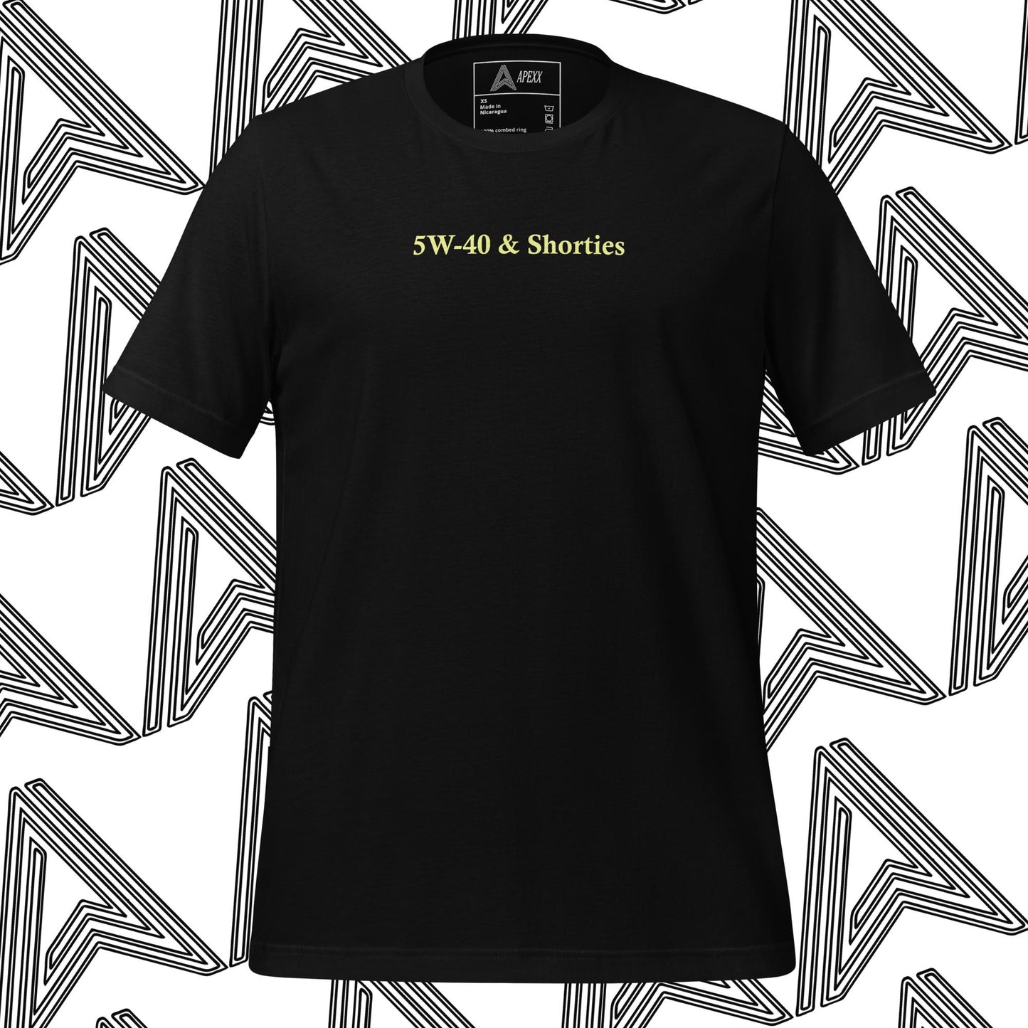 "5W-40 & Shorties" T-Shirt